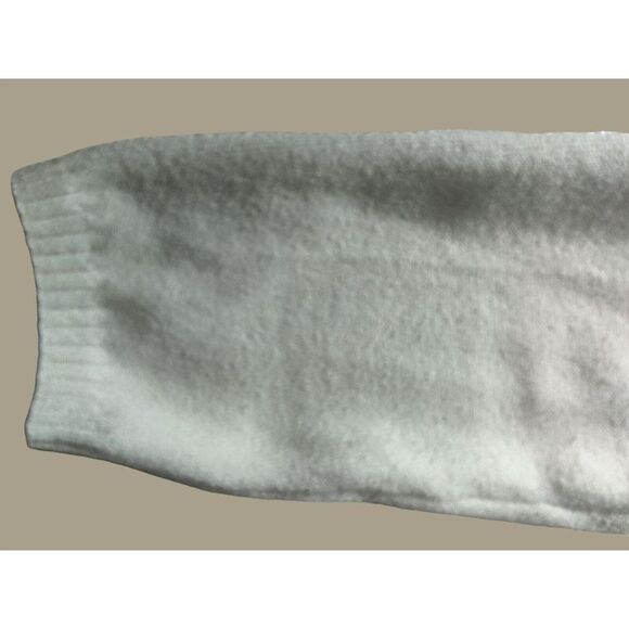 Talbot's Vintage Cream Cotton Blend Turtleneck Sweater Size Medium - Picture 10 of 10